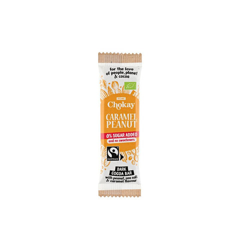 Chokay Caramel Peanut 30 gr - Kinsarvik NaturkostSjokoladeChokay8718481612590helsekost