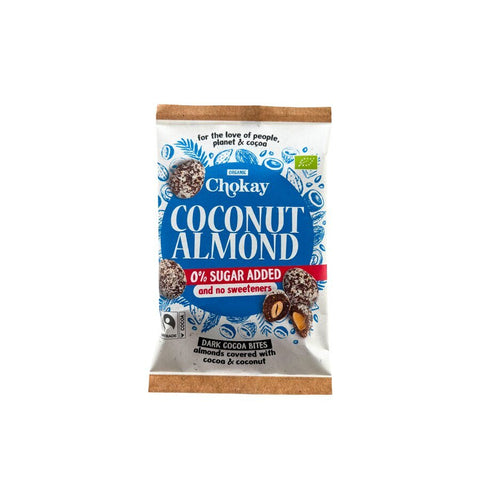 Chokay Coconut Almond 85g - Kinsarvik NaturkostSjokoladeChokay8718481612729helsekost