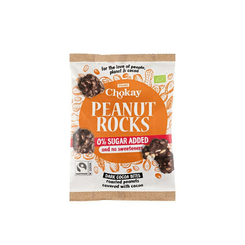 Chokay Peanut Rocks 85 gr - Kinsarvik NaturkostSjokoladeChokay8718481612705helsekost