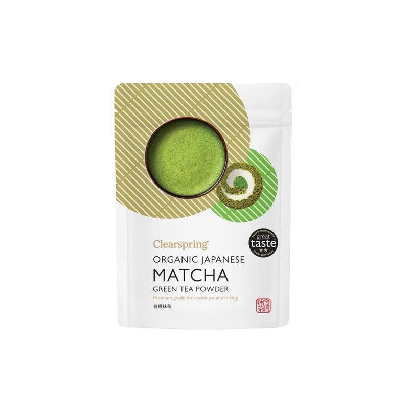 Clearspring matcha premium grade 40 g - Kinsarvik NaturkostMatchapulverClearspring5021554988519helsekost