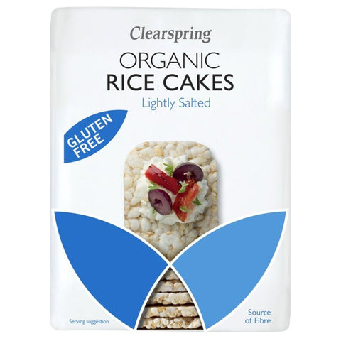 Clearspring økologisk riskaker med salt 130 g - Kinsarvik NaturkostKjeks & riskakerClearspring5021554983095helsekost