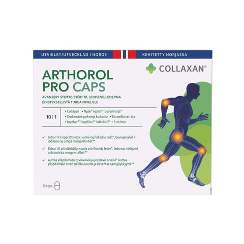 Collaxan arthorol pro 30 kapsler - Kinsarvik NaturkostMuskler og leddCollaxan7090055190064helsekost