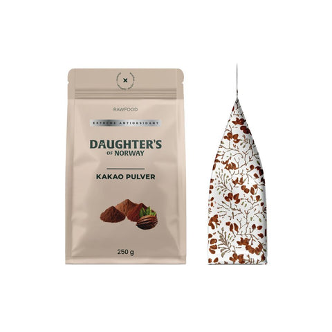 Daughter's Of Norway Premium Kakao 250 g - Kinsarvik NaturkostKakaopulverDaughter's of norway7090066040044helsekost