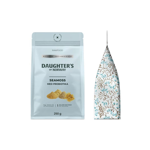 Daughter's Of Norway Premium Seamoss med probiotika 250 g - Kinsarvik NaturkostAnnen supermatDaughter's of norway7090066040068helsekost