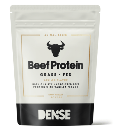 Dense Storfeprotein Vaniljesmak 500gr - Kinsarvik NaturkostProteinpulverDense7350053315723helsekost