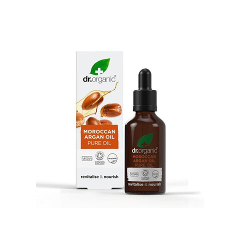 Dr Organic moroccan argan oil 50 ml - Kinsarvik NaturkostHårstylingDr organic5060176674844helsekost