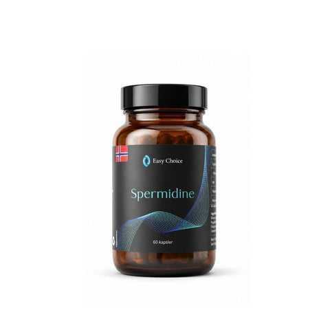 Easy Choice spermidine 60 kapsler - Kinsarvik NaturkostKropp & livsstilEasy choice7090046990314helsekost