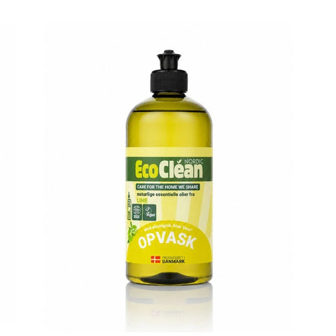 Eco Clean oppvaskmiddel lime 500 ml - Kinsarvik NaturkostKjøkken rengjøringEco clean5714235004058helsekost