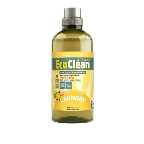 EcoClean Vaskemiddel Citrus 1000ml - Kinsarvik NaturkostVaskemiddelEco clean5714235000616#helsekost#
