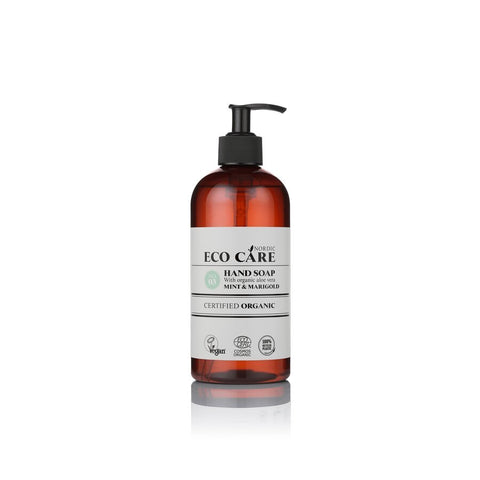 Ecocare håndsåpe mint & marigold 500 ml - Kinsarvik NaturkostHåndsåpeEcocare5714235004003helsekost