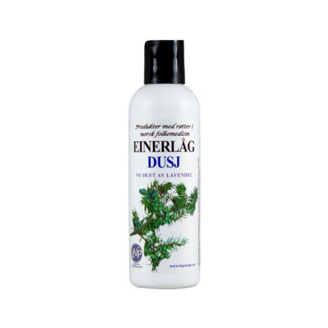 Einerlåg dusj lavendel 200 ml - Kinsarvik NaturkostHåndsåpeEinerlåg7090004600361helsekost