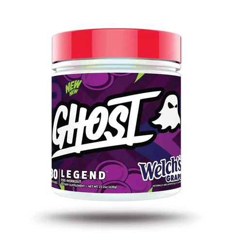 Ghost Legen Pre - Workout Welchs Grape 630gr - Kinsarvik NaturkostPre workoutGhost810128527774#helsekost#