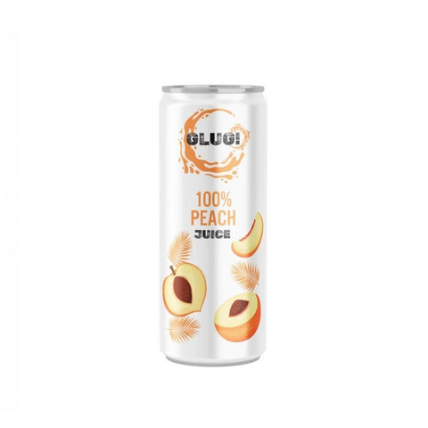 Glug! 100% peach juice 320 ml - Kinsarvik NaturkostJuiceGlug!5038167010322helsekost