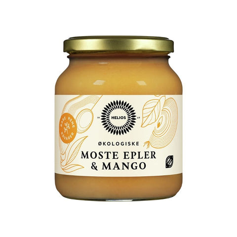 Helios eplemos med mango 360 g - Kinsarvik NaturkostFrukt og bær pureeHelios7070622012203#helsekost#