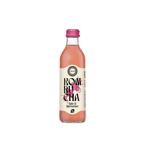 Helios kombucha eple & bjørnebær 275 ml - Kinsarvik NaturkostKombuchaHelios7029121012832helsekost