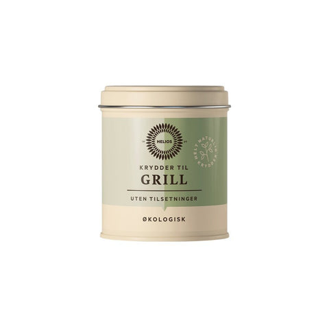 Helios økologisk grillkrydder strølokk 95 g - Kinsarvik NaturkostKrydderHelios7029123164744helsekost