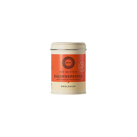 Helios økologisk kajennepepper 30 g - Kinsarvik NaturkostKrydderHelios7029121011439helsekost