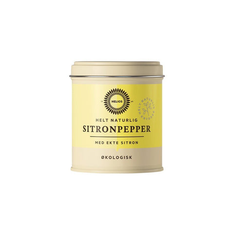 Helios økologisk sitronpepper 80 g - Kinsarvik NaturkostKrydderHelios7029123164881helsekost
