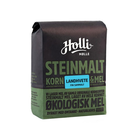 Holli Mølle landhvete finmalt 1 kg - Kinsarvik NaturkostKornmelHolli mølle7090014690796helsekost