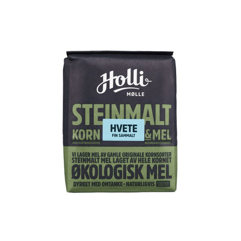 Holli Mølle økologisk fin sammalt hvete 1 kg - Kinsarvik NaturkostMelHolli mølle7090014690222helsekost