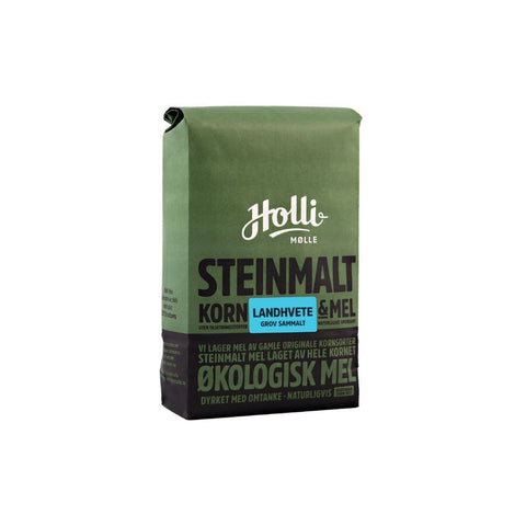 Holli Mølle økologisk landhvete grovmalt 1 kg - Kinsarvik NaturkostMelHolli mølle7090014690826helsekost