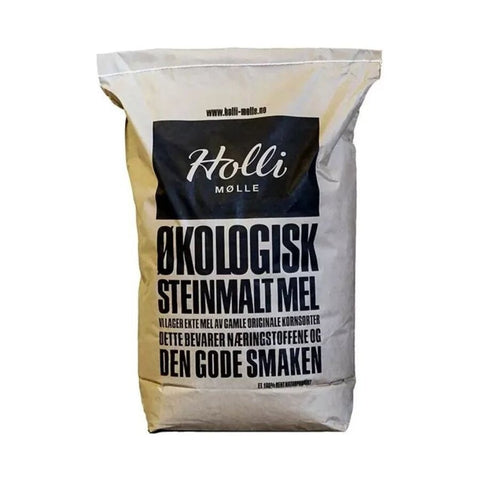 Holli Mølle spelt fin sammalt 25 kg - Kinsarvik NaturkostMelHolli mølle7090014692080helsekost