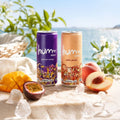 Humm zero white peach probiotic soda 330 ml - Kinsarvik NaturkostKombuchaHumm07350092180313helsekost
