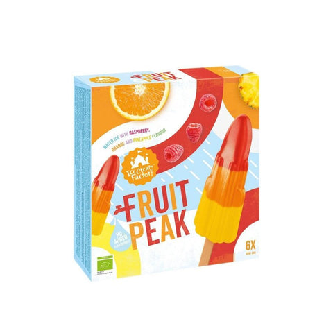 Ice Cream Factory fruit peak økologisk saftis 6x60ml - Kinsarvik NaturkostIce cream factory8711521021987helsekost
