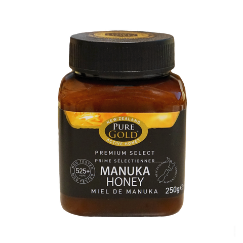 Pure Gold Manuka Honey 525+ mg/kg 250g