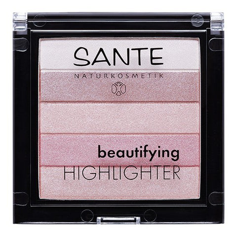 Sante beautifying highlighter 02 rose - Kinsarvik NaturkostAnsiktssminkeKinsarvik43283#helsekost#
