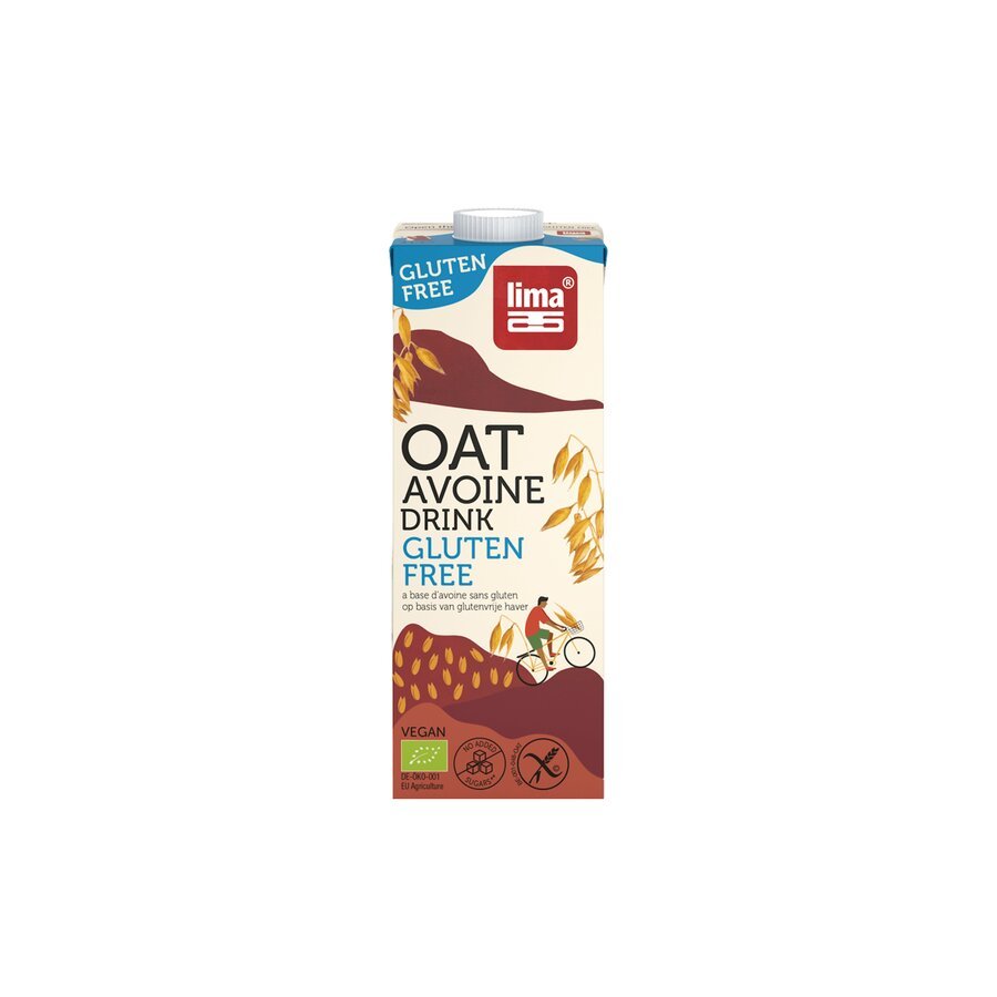 Lima havredrikk glutenfri øko 1 l - Kinsarvik NaturkostHavremelkLima5411788047258helsekost