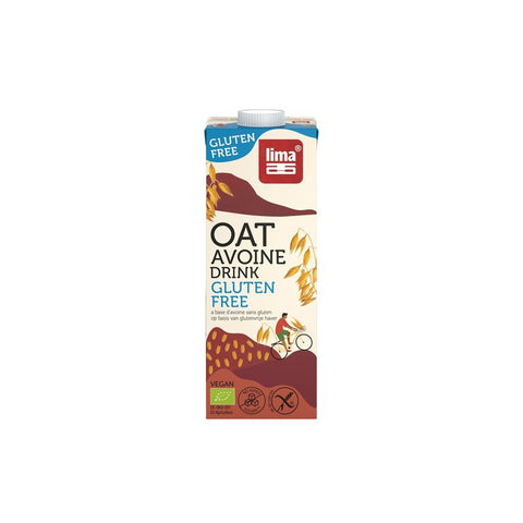 Lima havredrikk glutenfri øko 1 l - Kinsarvik NaturkostHavremelkLima5411788047258helsekost