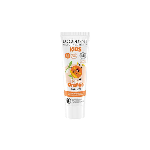 Logona Logodent fluorfri tannkrem appelsin 75 ml - Kinsarvik NaturkostTannkrem uten fluorLogona4017645001480helsekost