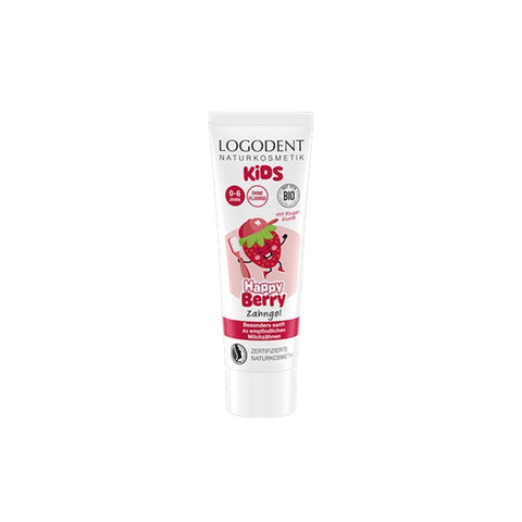 Logona Logodent fluorfri tannkrem bær 75 ml - Kinsarvik NaturkostTannkrem uten fluorLogona4017645001527helsekost