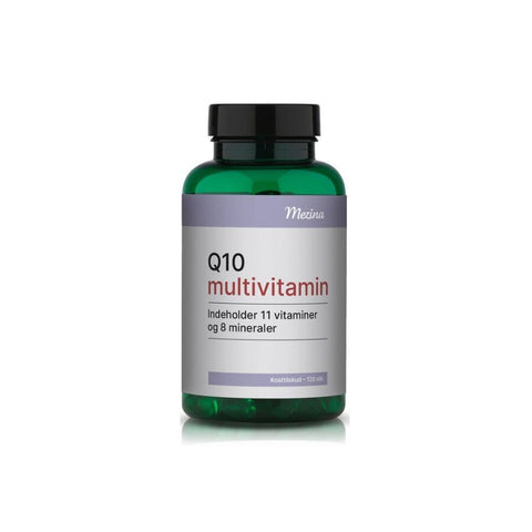 Mezina Q10 multivitamin 120 kapsler - Kinsarvik NaturkostEnergi & overskuddMezina5745325102118helsekost