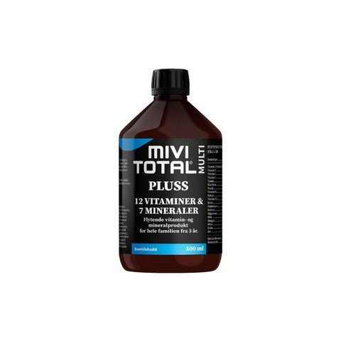 Mivitotal pluss 500 ml - Kinsarvik NaturkostMultivitaminMivitotal7394098230375helsekost