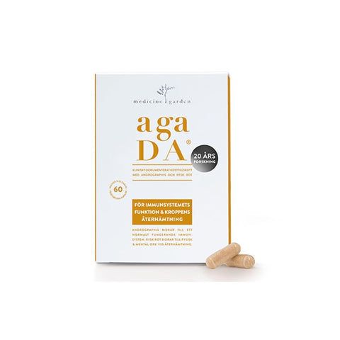 agaDA 60 kapsler - Kinsarvik NaturkostImmunforsvarMsm norge7350015520165helsekost