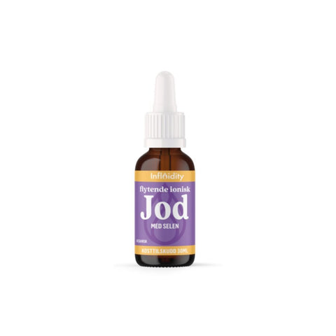 Flytende ionisk jod med selen 30 ml - Kinsarvik NaturkostJodMsm norge7090038570098helsekost