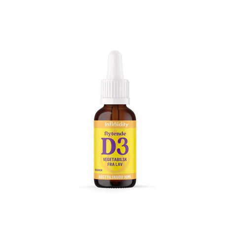 Flytende vegansk D3 30 ml - Kinsarvik NaturkostVitamin DMsm norge7090038570074helsekost