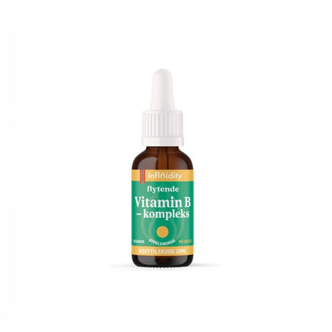 Influidity flytende vitamin B kompleks 30 ml - Kinsarvik NaturkostVitamin BMsm norge7090038570401helsekost
