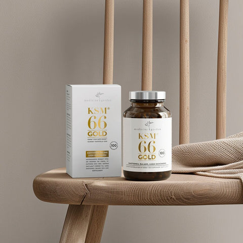 Medicine Garden KSM66 Gold 100 kap - Kinsarvik NaturkostBeroligende & søvnMsm norge7350015520226helsekost