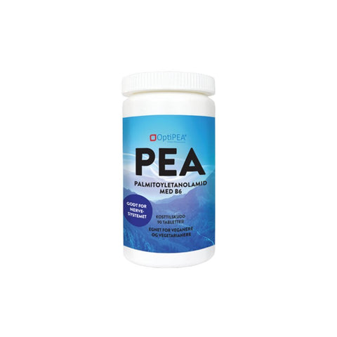 PEA (Palmitoyletanolamid) med B6 90 tabletter - Kinsarvik NaturkostVitamin BMsm norge7090038570142helsekost