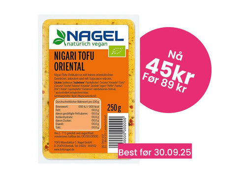 Nagel Tofu Nigari orientalsk 250 g - Kinsarvik NaturkostTofuNagel tofuUTSALG0002helsekost
