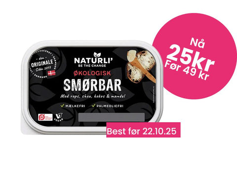 Naturli vegansk smør økologisk 225 g - Kinsarvik NaturkostVegansk påleggNaturliUTSALG0004helsekost