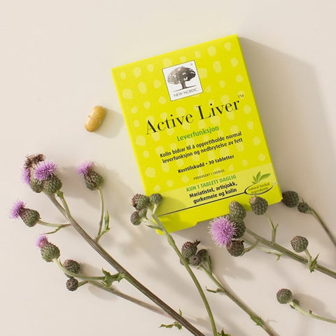 New Nordic Active Liver 30 tab - Kinsarvik NaturkostVektkontroll & detoxNew nordic5021807457137helsekost