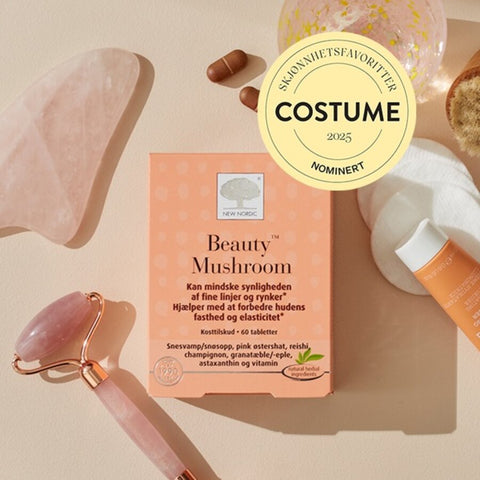New Nordic Beatuy Mushroom 60tab - Kinsarvik NaturkostSoppNew nordic5021807009459helsekost