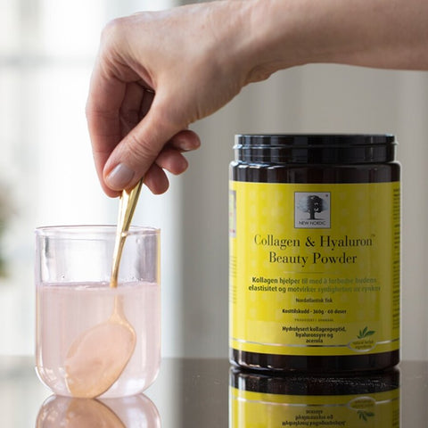 New Nordic Collagen & Hyaluron Beauty Powder 360 g - Kinsarvik NaturkostHud, hår & neglerNew nordic5021807004225helsekost