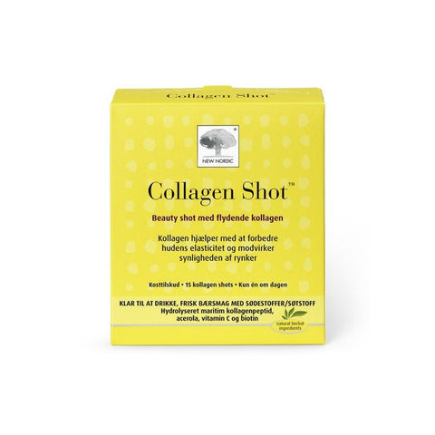 New Nordic Collagen Shot 15 shots - Kinsarvik NaturkostHud, hår & neglerNew nordic5021807004980helsekost