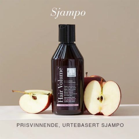 New Nordic hair volume shampoo og conditioner gavesett - Kinsarvik NaturkostShampooNew nordic5021807005079#helsekost#