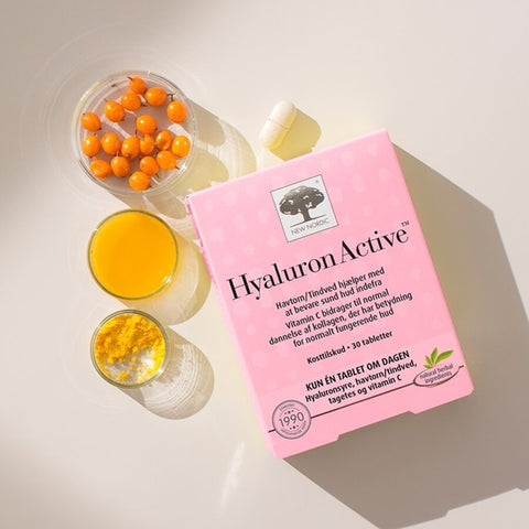 New Nordic Hyaluron Active 30 tab - Kinsarvik NaturkostHud, hår & neglerNew nordic5021807450732helsekost